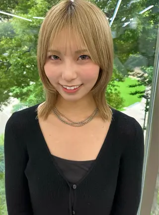 ミディアム YUKINA /arte peloのヘアスタイル