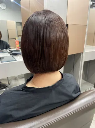 ミディアム カラー 表参道🌿赤み消し カラー/チナツのヘアスタイル