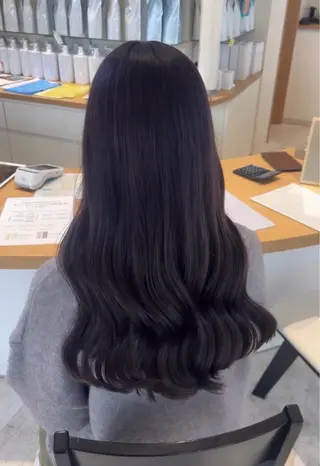 ロング 渡辺 望愛のヘアスタイル
