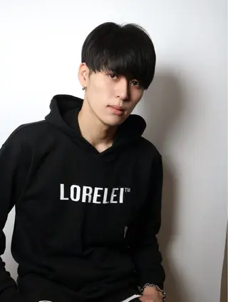 ミディアム ヘアアレンジ メンズ 竹内 奨のヘアスタイル