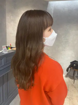 ロング Cielro/ダブル カラー/西田咲希のヘアスタイル