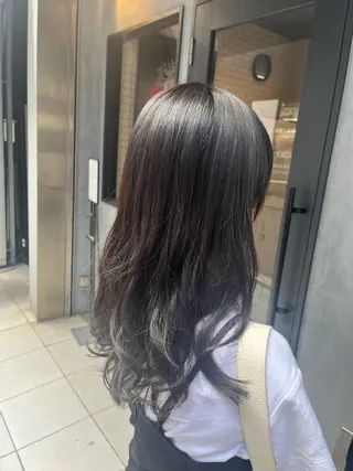 ロング パーマ 大人女子&髪改善専門 Nobuフリーランスのヘアスタイル