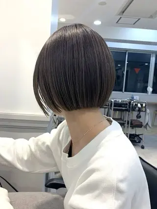 ショート 半田 陽菜のヘアスタイル