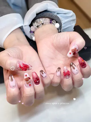 ネイル Once upon a princessのネイルデザイン