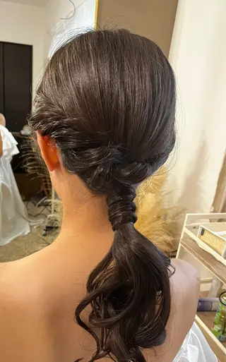 セミロング ヘアアレンジ Orla 🌿chiekoの眉毛・アイブロウイメージ