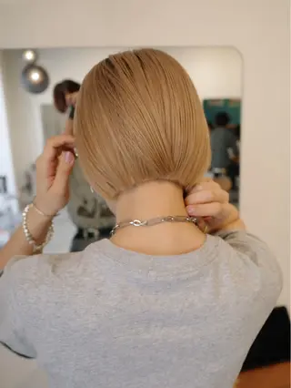 ミディアム Yoh-所属・【カットモデル募集】 Yoh-/HABUのヘアスタイル