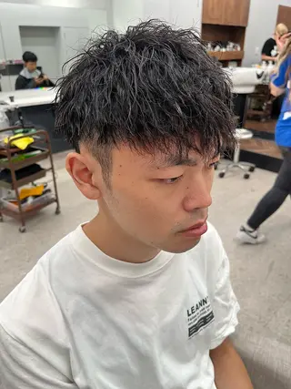 パーマ メンズ 🍐シャドウパーマ メンズ特化/守岡🍐のヘアスタイル