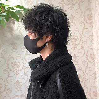 パーマ メンズ メンズパーマ&メンズ 縮毛矯正/平野/渋谷のヘアスタイル