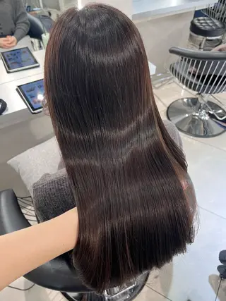 セミロング 池袋/縮毛矯正/ 髪質改善/【光輝】のヘアスタイル