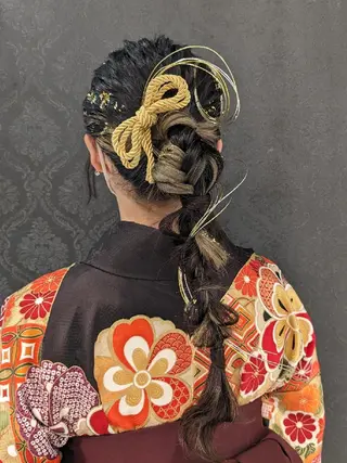 ヘアアレンジ ヘアセット✨髪質改善 ✨臼井直子のヘアスタイル