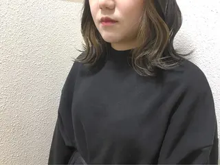 ミディアム カラー 半個室女性salon 🩰Natsumiのヘアスタイル
