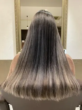 ロング カラー 坂井田 浩樹のヘアスタイル