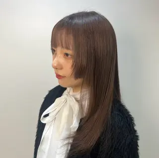 ロング ブリーチカラー特化 美容師/𝕐𝕌𝕀のヘアスタイル