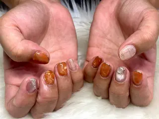 ネイル 舟橋 花帆のネイルデザイン