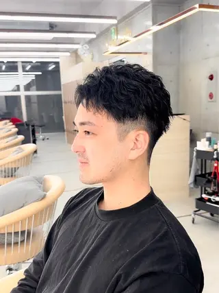 ショート 【池袋店 店長】伊藤 昂樹/曲がる縮毛矯正のヘアスタイル
