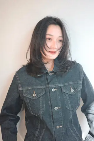 ミディアム カラー ✨上品レディーなヘア スタイルへ✨髙木諒也のヘアスタイル