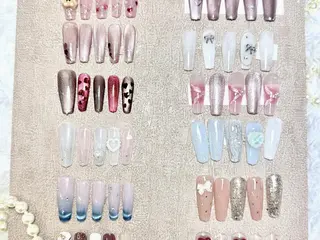 ネイル 🤎mini 🤍可愛らしいネイルのネイルデザイン
