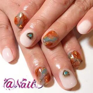 ネイル 小尾 栞のネイルデザイン