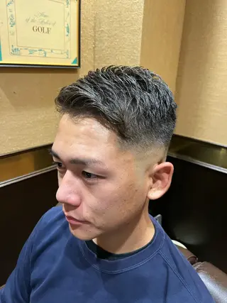 ショート メンズ 工藤 千織のヘアスタイル