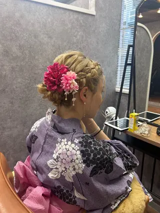 ロング ヘアアレンジ cocoa船橋🦄 chinamiのヘアスタイル