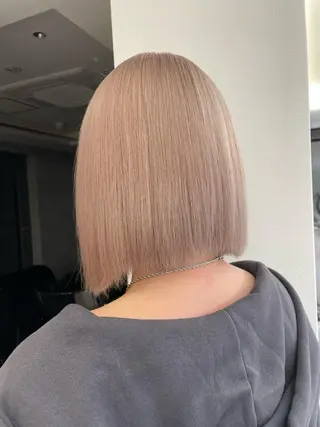 カラー 韓国ハイトーンカラー kana♡のヘアスタイル