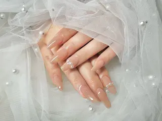 ネイル AYAKA🩵難波♡ 韓国ネイルで可愛く♡のネイルデザイン