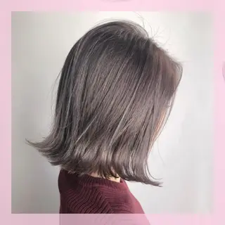 ミディアム カラー 🍒前川 🍒のヘアスタイル