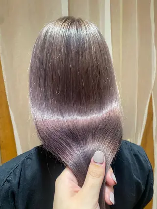 セミロング 大人可愛い♡コテ巻き パーマ🌼杉田 萌恵のヘアスタイル