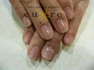 ショート ネイル ネイルサロン Cureのネイルデザイン