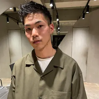 メンズ 🌈圧倒的デザイン パーマ　関和希のヘアスタイル