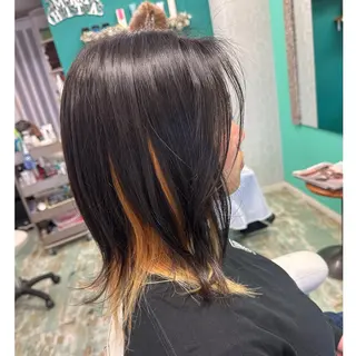 カラー 三原 友美のヘアスタイル