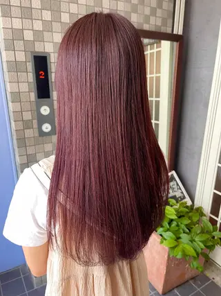 ロング カラー ｼﾉｻﾞｷ ｷﾅのヘアスタイル