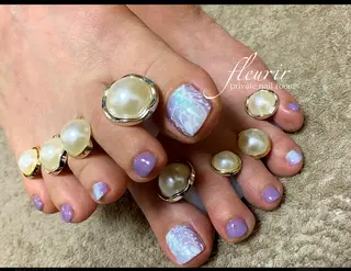 ネイル フルリール 【プライベートサロンのネイルデザイン