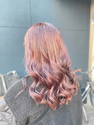 セミロング 山本 純平のヘアスタイル