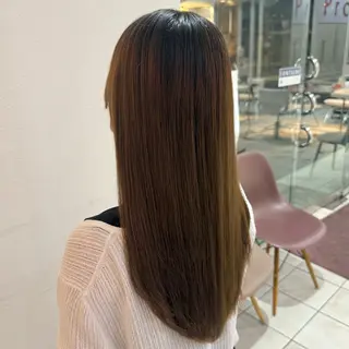 ロング カット/艶カラー🎨 平間千賀のヘアスタイル