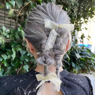 ミディアム ヘアアレンジ IMARI /のヘアスタイル