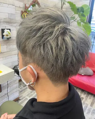 ショート メンズ 大坪 拓斗のヘアスタイル