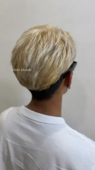 ショート カラー メンズ 【メンズ特化】池袋 韓国スタイル飯塚のヘアスタイル