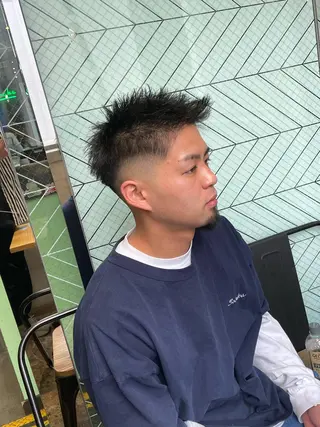 メンズ 渋谷/フェード/ 國分 翔のヘアスタイル