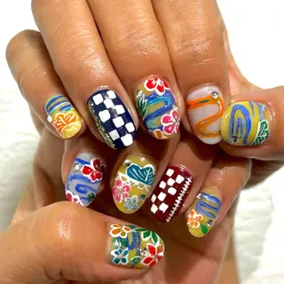 ネイル Muu.nail 🉑早朝深夜🉑のネイルデザイン