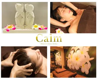 ショート カラー パーマ ヘアアレンジ メンズ アイブロウ マツエク・マツパ ネイル ﾘﾗｸｾﾞｰｼｮﾝ ｻﾛﾝ   calmのエステ・リラクイメージ