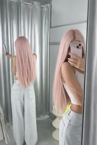 カラー 表参道/ハイトーン/ misaki🎀のヘアスタイル