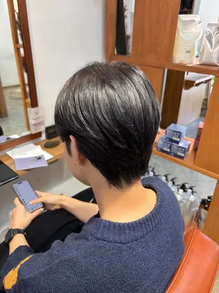 カラー メンズ メンズカットモデル/ 鶴舞/犬塚愛奈のヘアスタイル