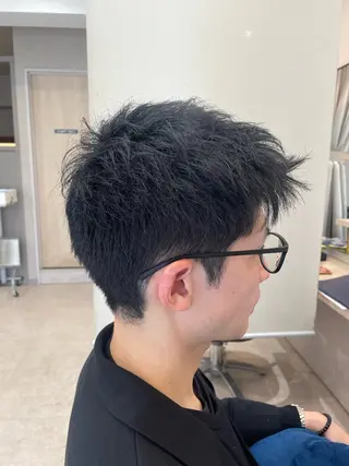 ショート メンズ 小川 泉美のヘアスタイル