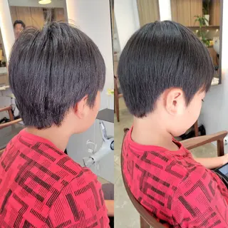ショート キッズ メンズ 野村 果音(カノン)のヘアスタイル