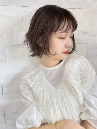 ミディアム カラー パーマ ヘアアレンジ 💐Mauve世田谷 / akariのヘアスタイル