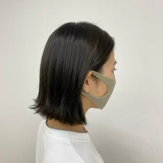 ミディアム 今井 美桜のヘアスタイル