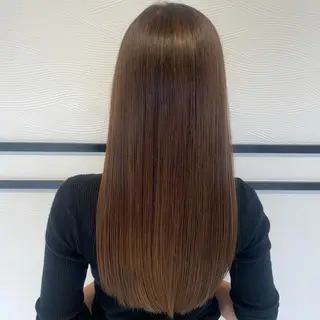 カラー 小顔カット✨ 透明感カラー/村上のヘアスタイル