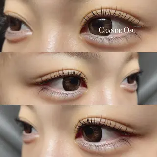 マツエク・マツパ GRANDE OSU 藤原/eye店長のマツエク・マツパデザイン