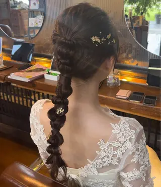ヘアアレンジ NAGONSTYLE 田村　莉生のヘアスタイル